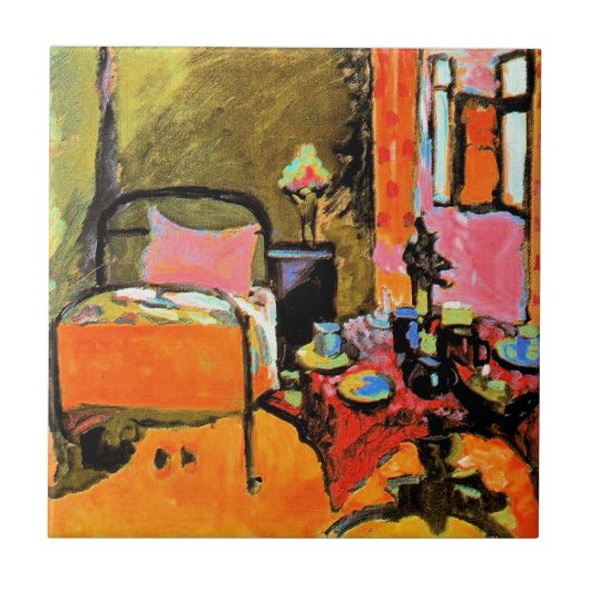 Carreau Kandinsky - Bedroom in Aintmillerstrasse, (Devant)