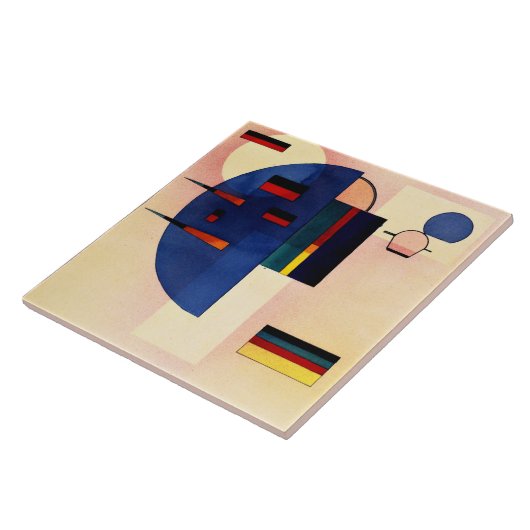 Carreau Kandinsky - Calmé, peinture populaire, (Côté)