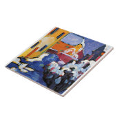 Carreau Kandinsky - Cemetery and Vicarage in Kochel (Côté)