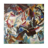 Carreau Kandinsky Composition VI Peinture Abstraite (Devant)
