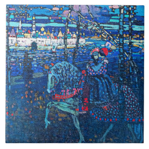Carreau Kandinsky - Couple à cheval