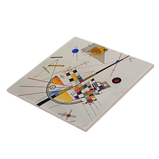 Carreau Kandinsky - Délicate Tension, (Côté)