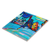 Carreau Kandinsky - Deux maisons (Côté)