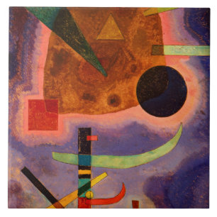 Carreau Kandinsky - Drei Elemente,