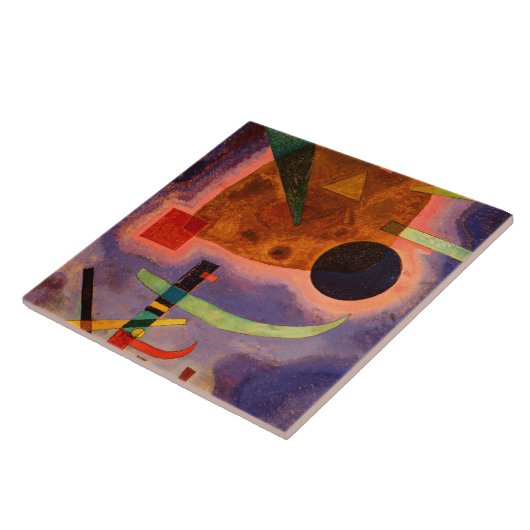 Carreau Kandinsky - Drei Elemente, (Côté)