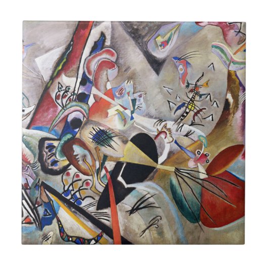 Carreau Kandinsky En Carrelage Gris (Devant)