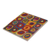 Carreau Kandinsky Farbstudie Quadrate Carrés colorés (Côté)