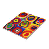 Carreau Kandinsky Farbstudie Quadrates Cercles Art (Côté)