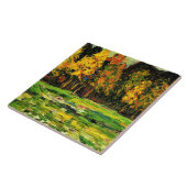 Carreau Kandinsky - Forêt, peinture colorée, (Côté)