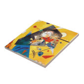 Carreau Kandinsky Harmonie calme Art Abstrait (Côté)