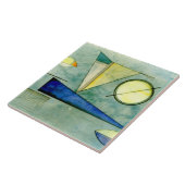 Carreau Kandinsky - Haze, oeuvre abstraite, (Côté)