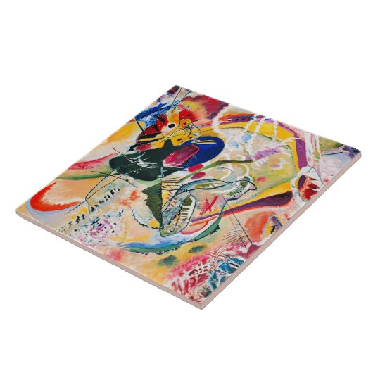 Carreau Kandinsky - Improvisation 35, (Côté)