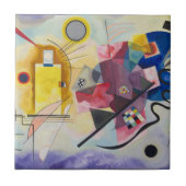 Carreau KANDINSKY - Jaune Rouge Bleu (Devant)