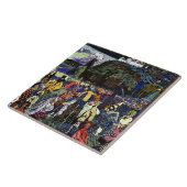 Carreau Kandinsky - La vie colorée, (Côté)