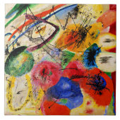 Carreau Kandinsky - Lignes noires (Devant)