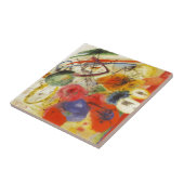 Carreau Kandinsky Noir frappe la peinture Abstraite (Côté)