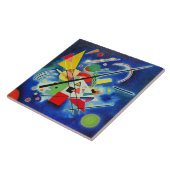 Carreau Kandinsky - Peinture Bleue (Côté)