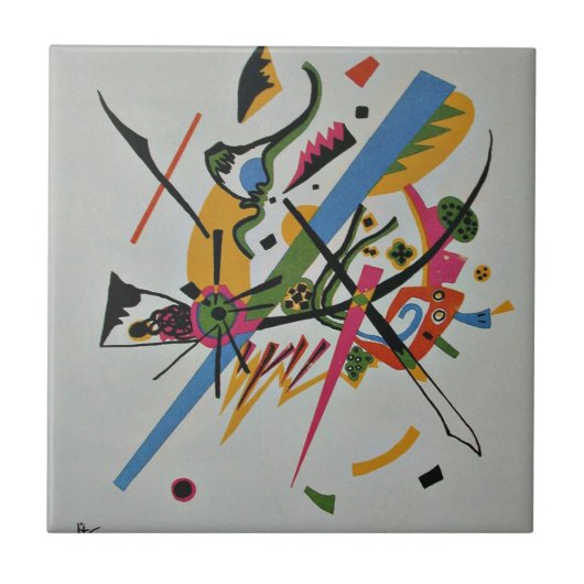 Carreau Kandinsky - Petits Mondes, 1922 (Devant)