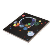 Carreau Kandinsky - Plusieurs cercles (Côté)