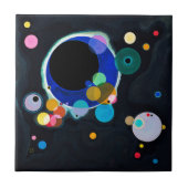 Carreau Kandinsky Plusieurs Cercles Artwork (Devant)