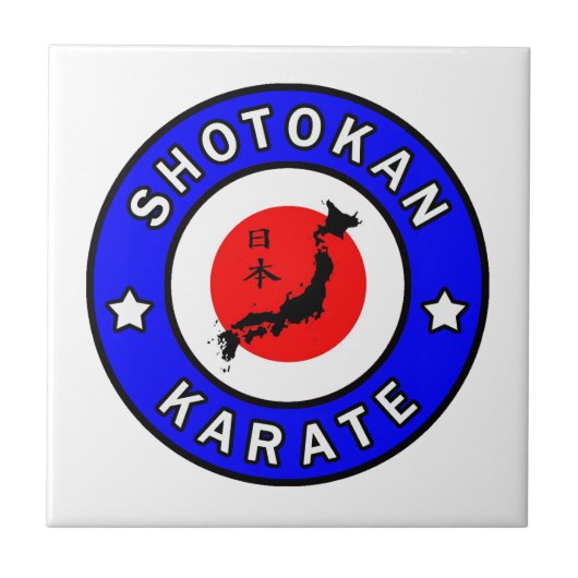 Carreau Karaté de Shotokan (Devant)