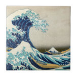 Carreau Katsushika Hokusai - La Grande vague au large de K<br><div class="desc">La Grande vague au large de Kanagawa / La vague - Katsushika Hokusai, 1829-1833</div>