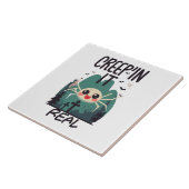 Carreau Kawaii Halloween Spider Pun (Côté)