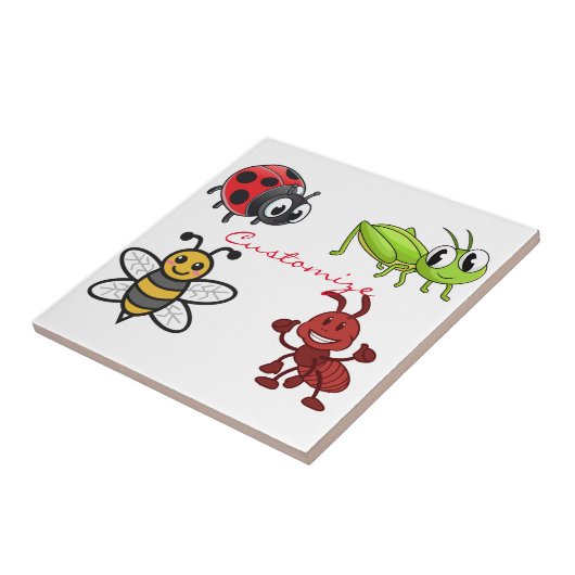 Carreau Kawaii Insectes Thunder_Cove (Côté)