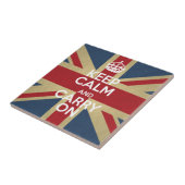 Carreau Keep Calm and Carry (Côté)