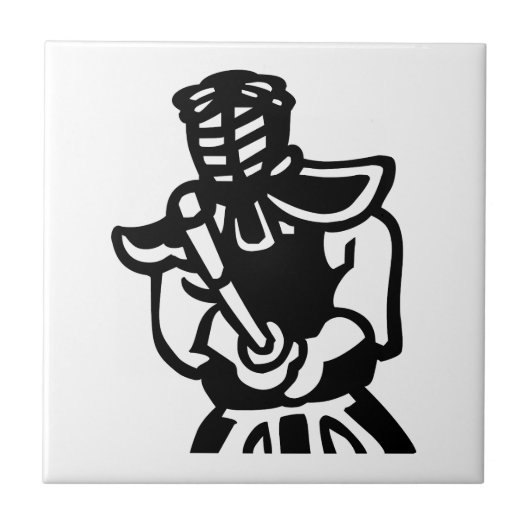 Carreau kendo (Devant)