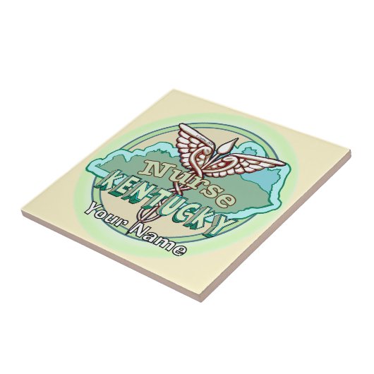 Carreau Kentucky Caduceus Nurse Tile (Côté)