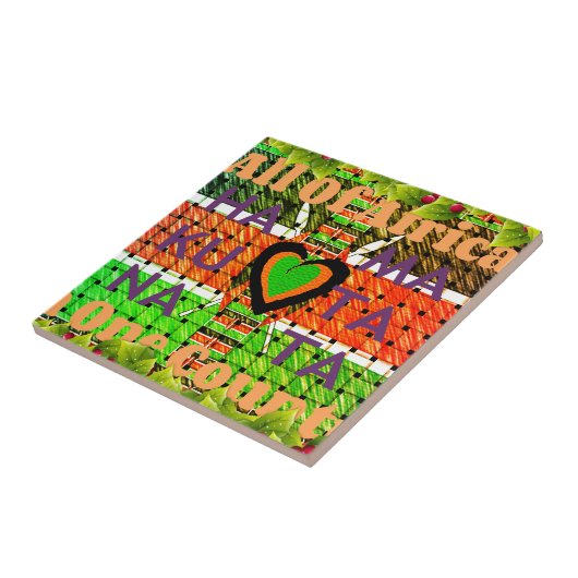 Carreau Kenya Hakuna Matata (Côté)