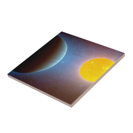 Carreau Kepler-10 Star System. (Côté)