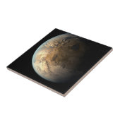 Carreau Kepler-186f Orbitant Une Étoile Éloignée. (Côté)