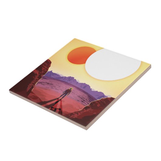 Carreau Kepler Space Voyage Destination Planète Aventure (Côté)