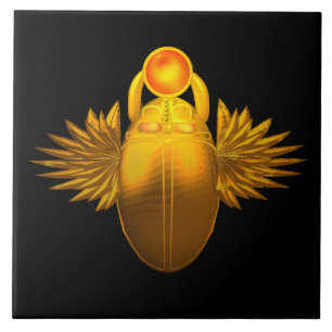 Carreau Kherpi Dieu du soleil levant, Egypte ancienne