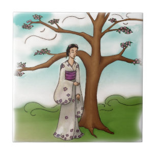 Carreau Kimono Girl