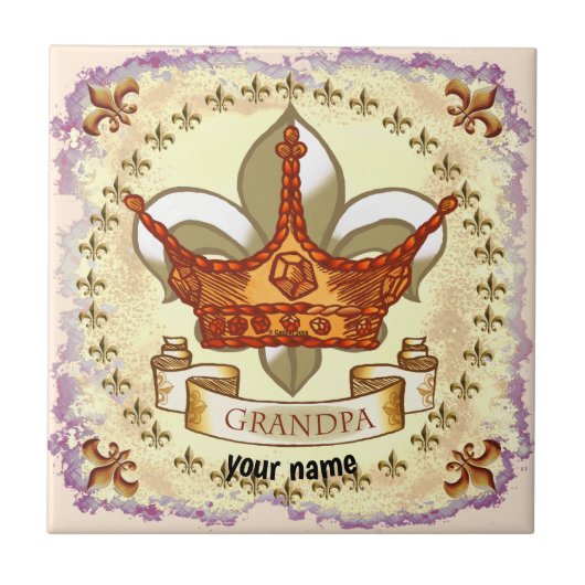 Carreau King Grand-père (Devant)