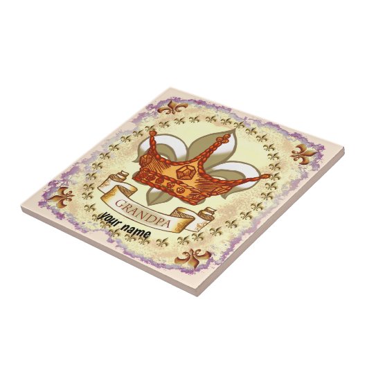 Carreau King Grand-père (Côté)