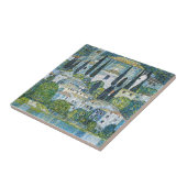 Carreau Kirche, chef-d'oeuvre de Gustav Klimt à Cassone (Côté)