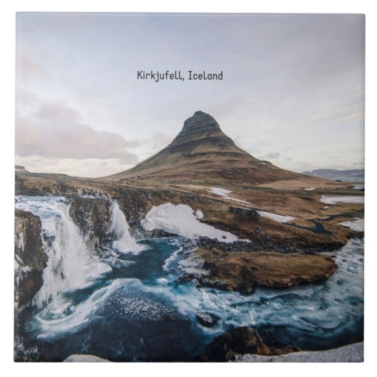 Carreau Kirkjufell, Church Mountain, Islande (Devant)