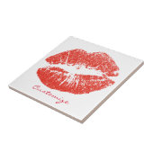 Carreau Kissing Red lips (Côté)