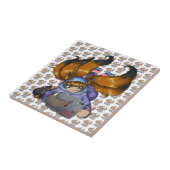 Carreau Kitsune Life (Côté)