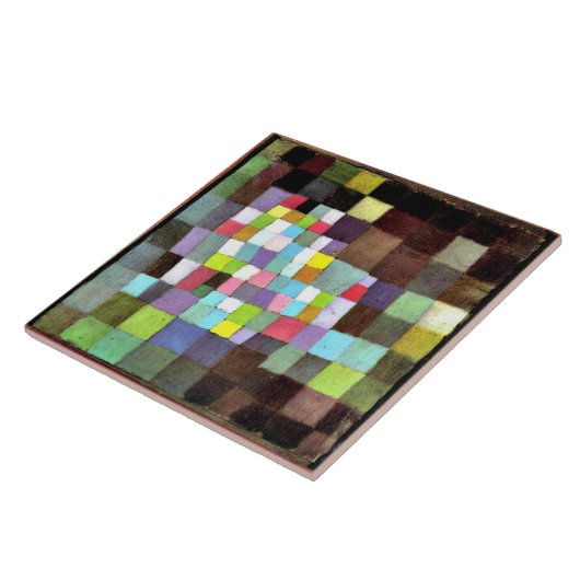 Carreau Klee - Abstraction avec référence (Côté)