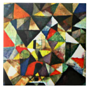 Carreau Klee - Avec l'oeuf