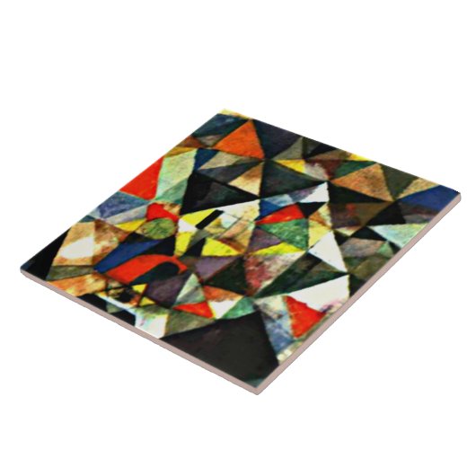 Carreau Klee - Avec l'oeuf (Côté)