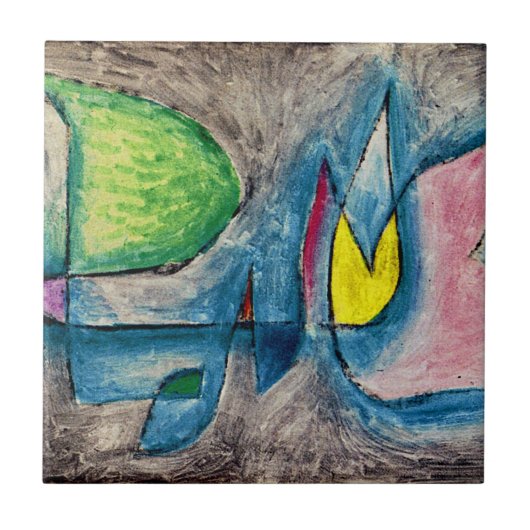 Carreau Klee - Groupe d'arbres (Devant)