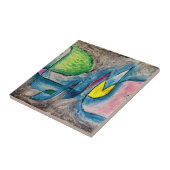 Carreau Klee - Groupe d'arbres (Côté)
