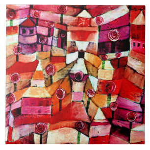 Carreau Klee - Jardin de roses