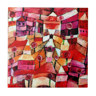 Carreau Klee - Jardin de roses